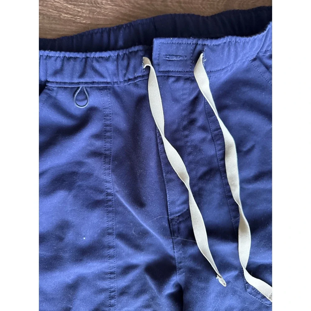 Figs Scrub Pants Technical Collection Navy Blue Cargo Mens Small Nursing